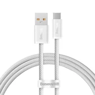 Kable USB - Baseus Dynamic Series USB do USB-C, 100W, 1m biały - miniaturka - grafika 1