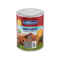 Farby i impregnaty do drewna - LuxDecor Impregnat akrylowy ochronno-dekoracyjny szary 1 l - miniaturka - grafika 1