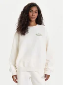 Bluzy damskie - New Balance Bluza WT53516 Biały Relaxed Fit - miniaturka - grafika 1