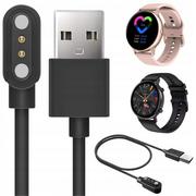 Akcesoria do smartwatchy - Ładowarka Kabel Usb Smartwatch Kw10 Kw20 Dt88 Pro Dt96 Nrbe37 Sw017 Sw019 - miniaturka - grafika 1