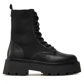 Botki damskie - Botki Aldo Talaleryknit 13838669 Czarny - miniaturka - grafika 1