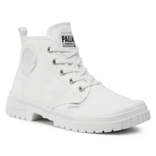 Botki damskie - Palladium Trapery Pampa Sp20 Hi Cvs 76838-116-M Star White 1 - grafika 1