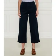 Spodnie damskie - POLO RALPH LAUREN Spodnie | Loose fit | high waist - miniaturka - grafika 1