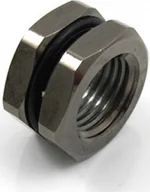 Chłodzenie wodne - XSPC XSPC Gehäusedurchführung G1/4 Zoll - chrome schwarz - miniaturka - grafika 1