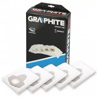 Graphite Worki papierowe 5 szt. do 59G607 59G607-145 - Worki do odkurzaczy - miniaturka - grafika 3