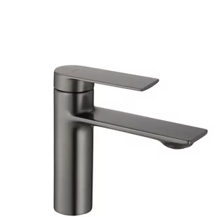 Rea Bateria Umywalkowa REA STORM Gun Grey Niska - Baterie umywalkowe - miniaturka - grafika 1