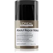 Maski do włosów - Loreal Absolut Repair Molecular, maska wzmacniająca strukturę włosów, bez spłukiwania, 50ml - miniaturka - grafika 1