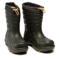 Kalosze damskie - VIKING KHAKI KALOSZE Z MIĘKKĄ CHOLEWKĄ NA SZNUROWANIE OCIEPLANE 39 J3A - miniaturka - grafika 1