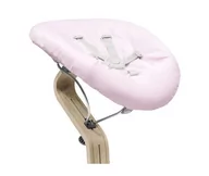 Krzesełka do karmienia - Stokke Nomi zestaw dla noworodków set grey / grey pink - miniaturka - grafika 1