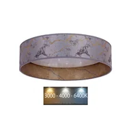 Lampy sufitowe - Brilagi - LED Plafon VELVET STAR LED/24W/230V śr. 40 cm szary/złoty - miniaturka - grafika 1