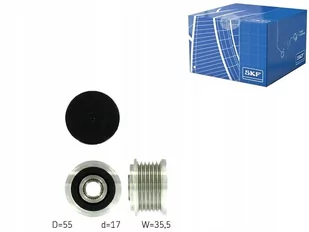 SKF KOŁO PASOWE ALTERNATORA SKF VKM 03820 MERCEDES C W203)/E W211) SKF VKM 03820 - Alternatory - miniaturka - grafika 1