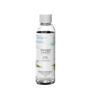 Yankee Candle Uzupełniacz Do Pałeczek Zapachowych Clean Cotton 200ml - Zapachy do domu - miniaturka - grafika 1