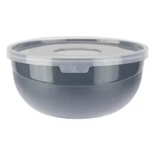 Miski i półmiski - Miseczka 0,7 l z pokrywką grafitowy - miniaturka - grafika 1