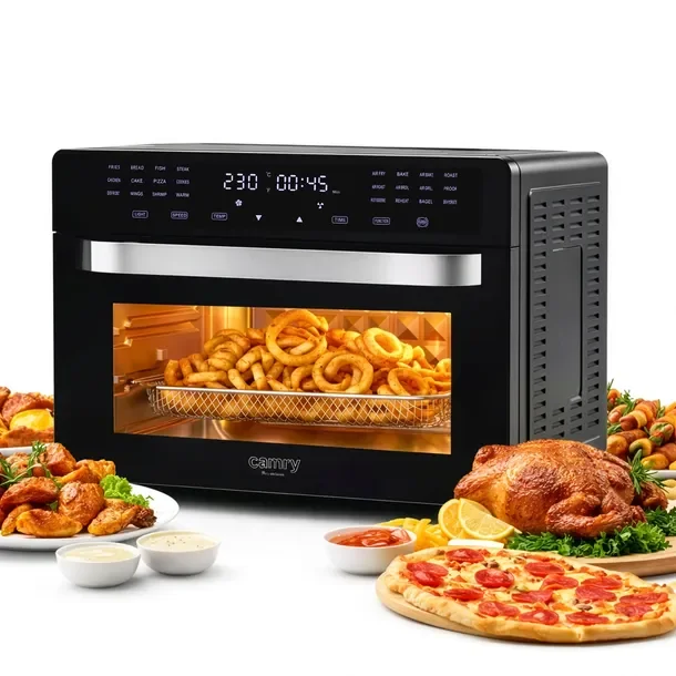 Frytkownica Beztłuszczowa Wielofunkcyjny Piekarnik Air Fryer 30L Duży