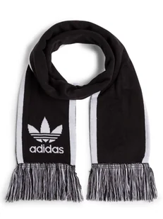 adidas Originals Szalik damski Kobiety Sztuczne włókno czarny|biały w paski, ONE SIZE - Apaszki i szaliki damskie - miniaturka - grafika 1