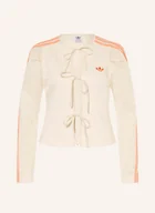 Bluzki damskie - Adidas Originals Bluzka Summer Glow Blouse beige - miniaturka - grafika 1