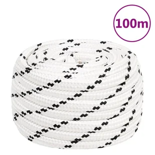 Pleciona linka żeglarska, biała, 20 mm x 100 m, poliester! Lumarko! - Żeglarstwo - miniaturka - grafika 7