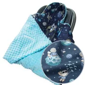 Otulacze - KOCYK DO FOTELIKA NOSIDEŁKA WÓZKA OTULACZ Kerstin - miniaturka - grafika 1