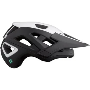 LAZER Jackal KinetiCore Czarno-biały MTB ( S) - Kaski rowerowe - miniaturka - grafika 1