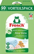 Środki do prania - Frosch  Aloe Vera Sensitiv Proszek do Prania 50 prań DE - miniaturka - grafika 1