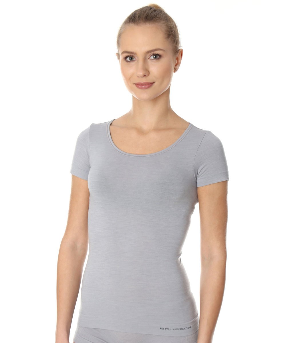 Brubeck Koszulka termoaktywna damska COMFORT WOOL Merino S
