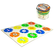 Maty edukacyjne - Podłogowa mata puzzle dla dzieci Sapphire Kids SK-29 - cyferki - miniaturka - grafika 1