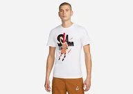 Koszulki męskie - Nike Air Jordan Game 5 Crew Tee White - miniaturka - grafika 1