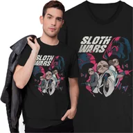 Koszulki męskie - Koszulka Leniwiec Star Wars Gwiezdne Wojny Darth Vader Gwiazda Śmierci - miniaturka - grafika 1