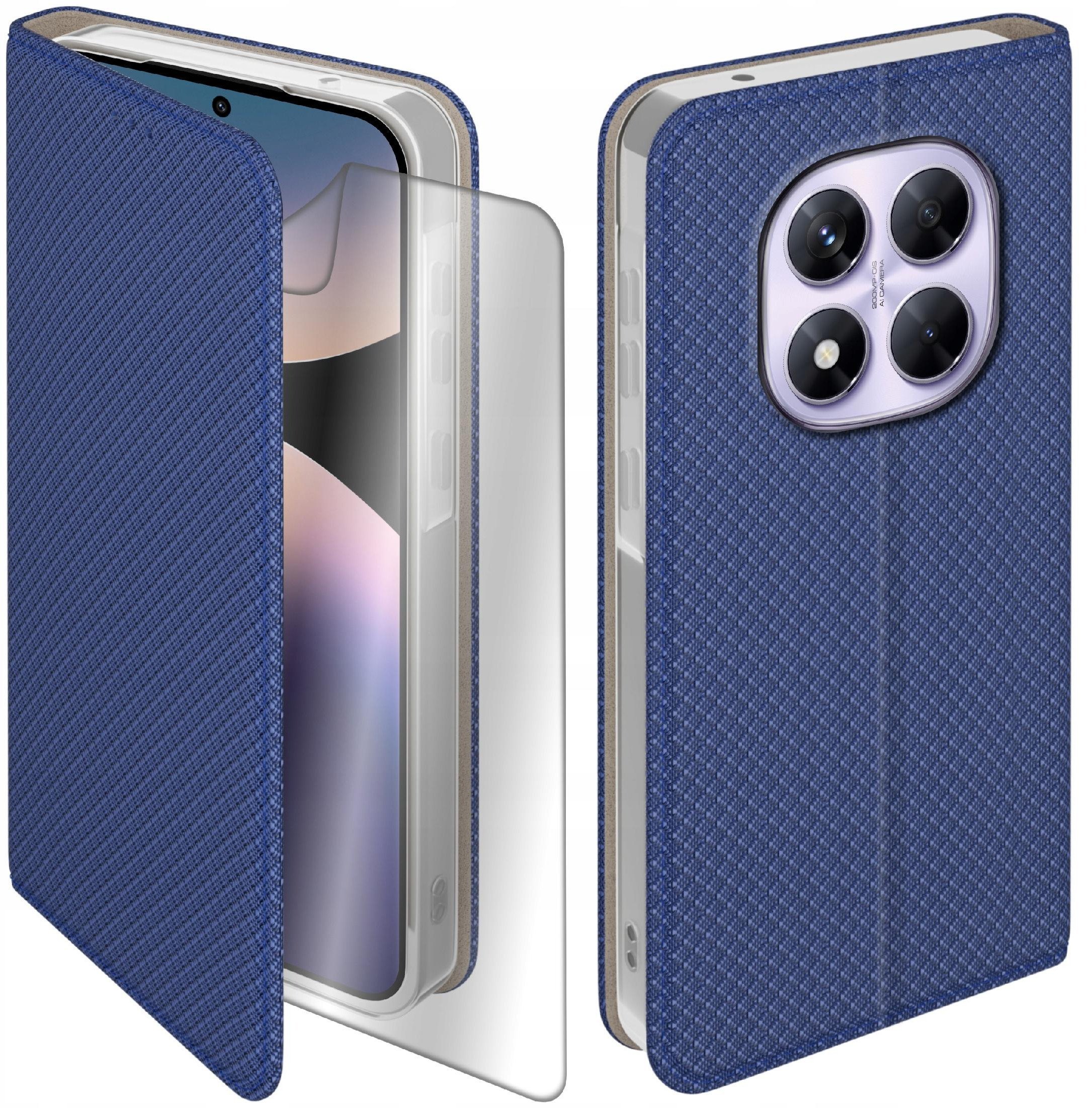 Etui z klapką do Xiaomi Redmi Note 14 Pro Pro+ 5G Zamykane Futerał +Folia