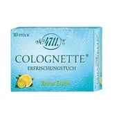 Wody i perfumy męskie - 4711 Colognette chusteczki odświeżające cytrynowe 10szt - miniaturka - grafika 1