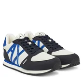 Sneakersy męskie - Sneakersy Armani Exchange XUX017 XCC68 U385 Granatowy - miniaturka - grafika 1