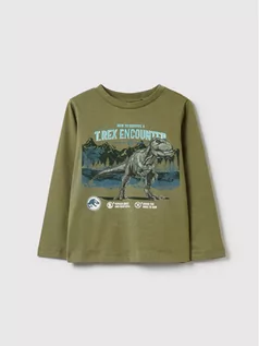 Bluzy dla chłopców - OVS Bluzka 1349626 Zielony Regular Fit - grafika 1