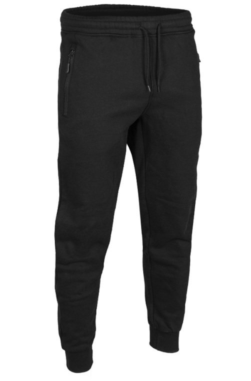 Mil-Tec Spodnie Taktyczne Dresowe Czarne - 3XL