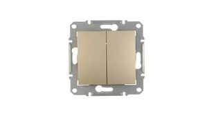 LEDart wiecznikowy, Schneider Electric SEDNA DN0300168, bez ramki, kolor satyna SDN0300168 - Wyłączniki światła i elektryczne - miniaturka - grafika 2