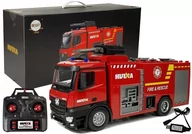 Zabawki zdalnie sterowane - Import LEANToys Straż Pożarna Zdalnie Sterowana 1:14 2.4GHz model 1562 Huina 7779 - miniaturka - grafika 1