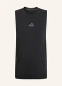 Koszulki i topy damskie - Adidas Tank Top d4t Intensity schwarz - miniaturka - grafika 1