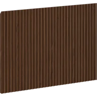 Fronty meblowe - Mexen Rivel front ryflowany do korpusu szafki łazienkowej 70 x 43,5 cm, orzech - 91A20-0700-470-1-86 - miniaturka - grafika 1