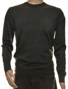 Sweter męski gładki wełniany pod szyję XXL 2XL - Swetry męskie - miniaturka - grafika 1