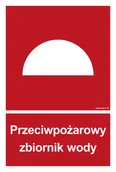 Systemy ekspozycyjne i znaki informacyjne - BB007 PRZECIWPOŻAROWY ZBIORNIK WODY, TS - PŁYTA TD FOTOLUMINESCENCYJNA; (400X594MM) - miniaturka - grafika 1