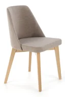 Krzesła - Krzesło Flavio 1 271 Dąb Sonoma / 018 Taupe Inari 26 - miniaturka - grafika 1
