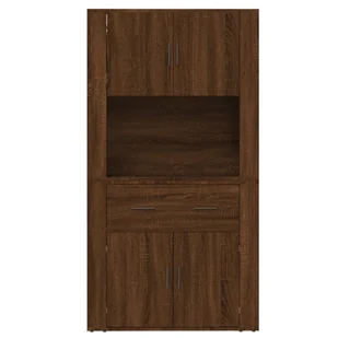 Wysoka szafka, brązowy dąb Lumarko! - Szafki do salonu Wysoka szafka, brązowy dąb Lumarko! - Szafki do salonu - miniaturka - grafika 9