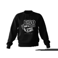 Odzież do sportów motorowych - Bluza BMW E30 wchodzi bokiem czarna-3XL - miniaturka - grafika 1