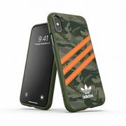 Etui i futerały do telefonów - Adidas OR Moulded Case PU iPhone X/XS moro zielony/camo green 38981 - miniaturka - grafika 1