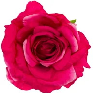 Zabawki kreatywne - [68b1010] Główka kwiatowa róża 14cm różowa - miniaturka - grafika 1