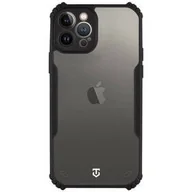 Etui i futerały do telefonów - Obudowa dla telefonów komórkowych Tactical Quantum Stealth na Apple iPhone 12 Pro Czarny/przezroczysty - miniaturka - grafika 1