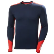 Pozostała odzież narciarska - Bluza termoaktywna męska Helly Hansen LIFA Merino Midweight Crew - miniaturka - grafika 1