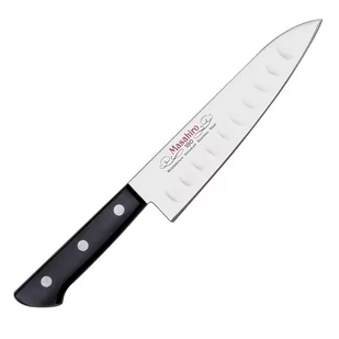 Masahiro Nóż BWH Chef Dimple 180mm [14080] uniwersalny Nóż BWH Chef Dimple 180mm [14080] uniwersalny - Noże kuchenne - miniaturka - grafika 1