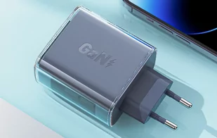 Ładowarka sieciowa Acefast A45, 2x USB-C, 1xUSB-A, 65W PD (szara) - Ładowarki do telefonów - miniaturka - grafika 3