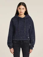 Bluzy damskie - G-Star Bluza w kolorze granatowym - miniaturka - grafika 1