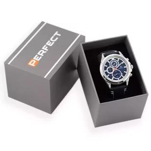 Zegarek ZEGAREK MĘSKI PERFECT CH03L - CHRONOGRAF (zp352f) + BOX - Zegarki męskie - miniaturka - grafika 3